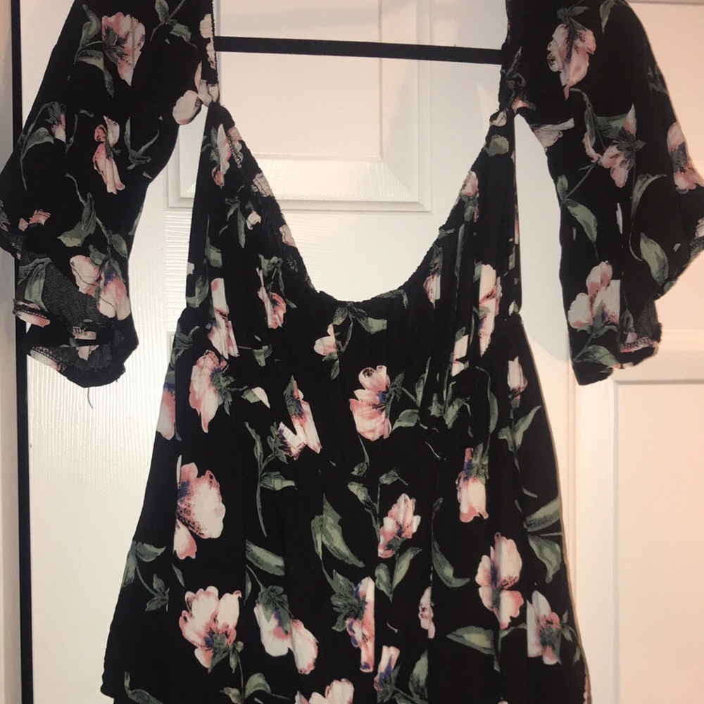 Women’s off the shoulder romper